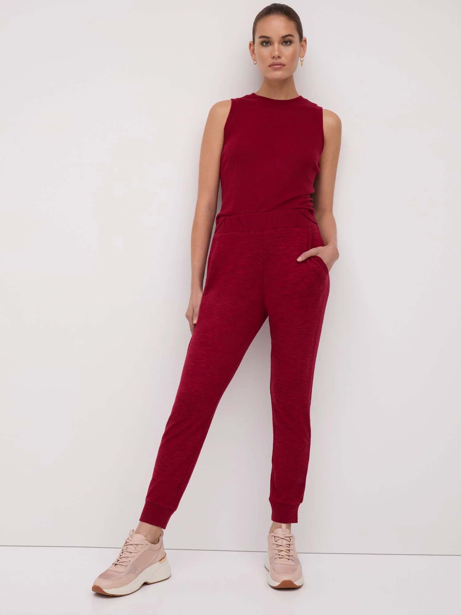 Ribbed-Trim Jogger Pant - Image 5