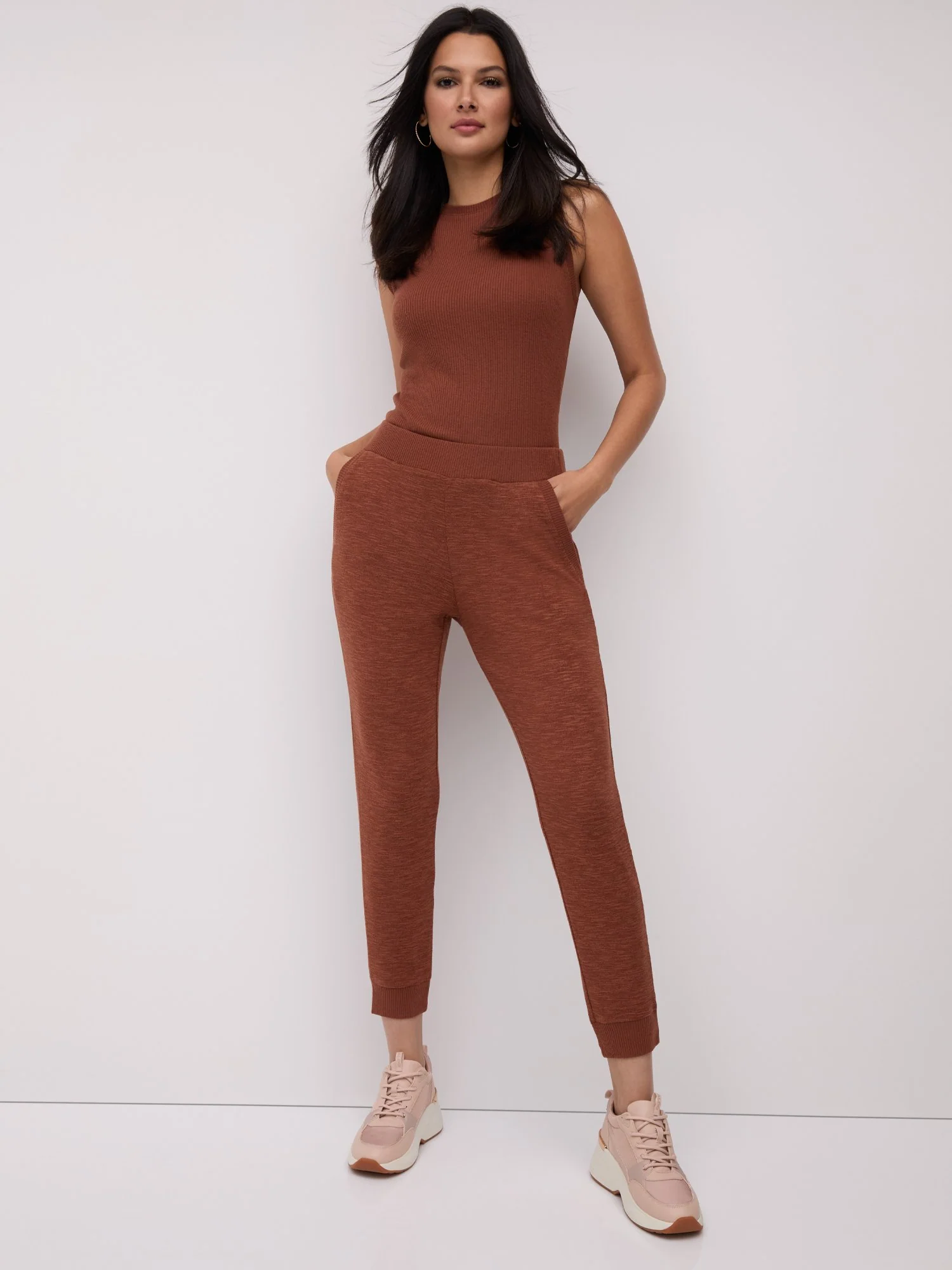 Ribbed-Trim Jogger Pant - Image 7