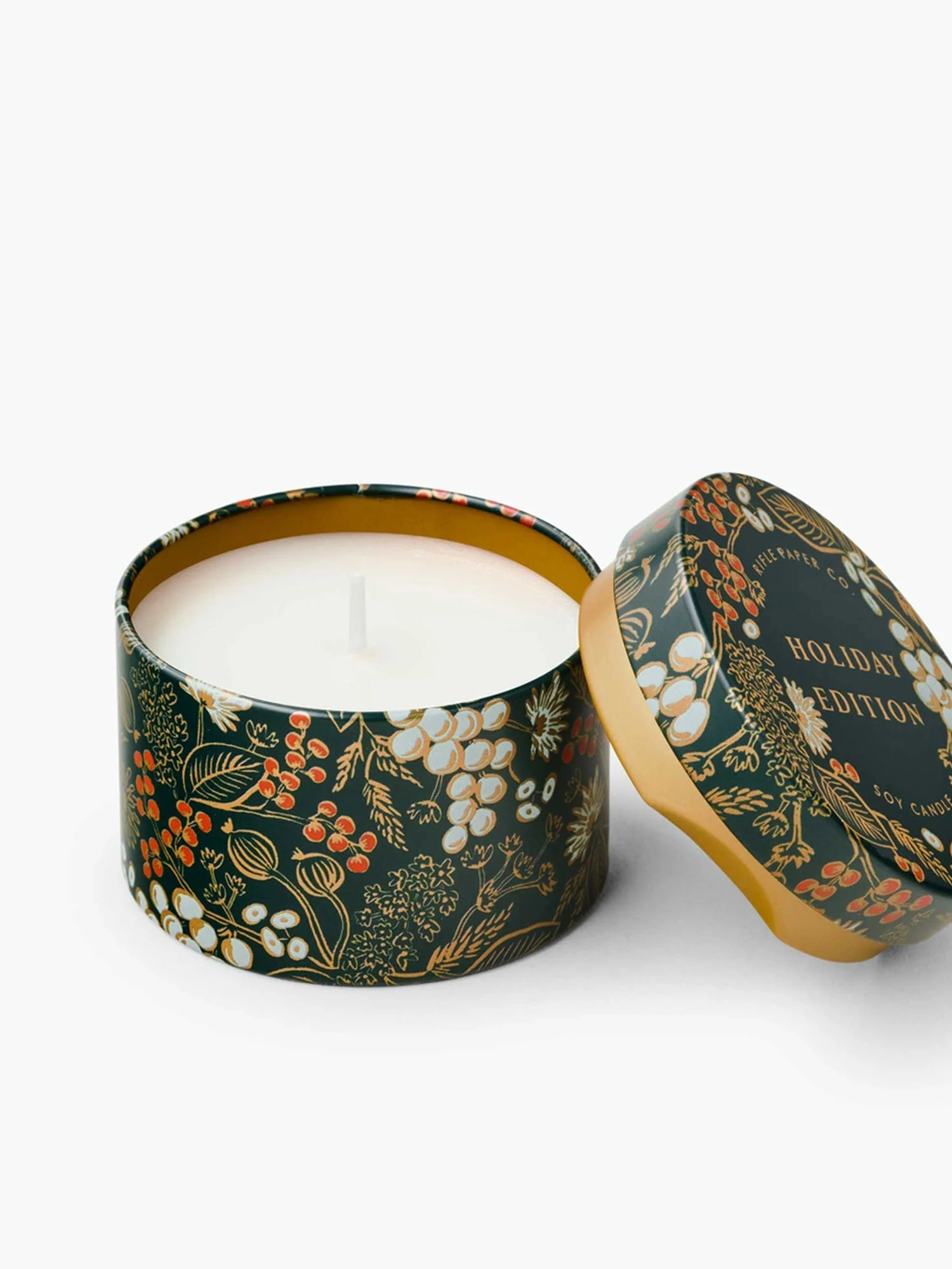 Riffle Paper Co Holiday Candle Travel Size - Brands We Love - Image 3