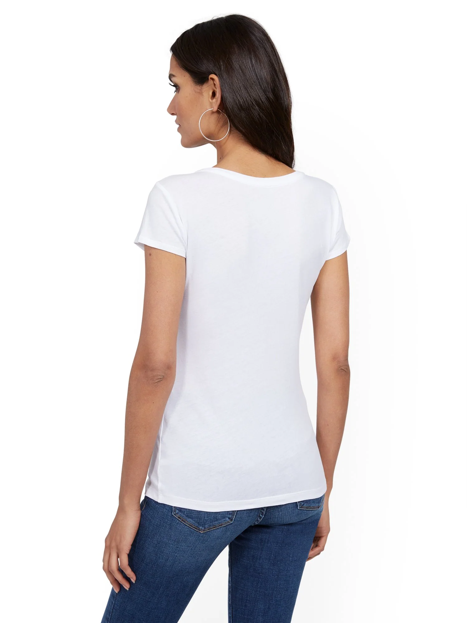 Rose Gold Metallic-Foil 'Wine' Tee - Image 3