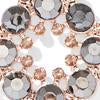 Rose Goldtone Sparkling Drop Earring - Image 2