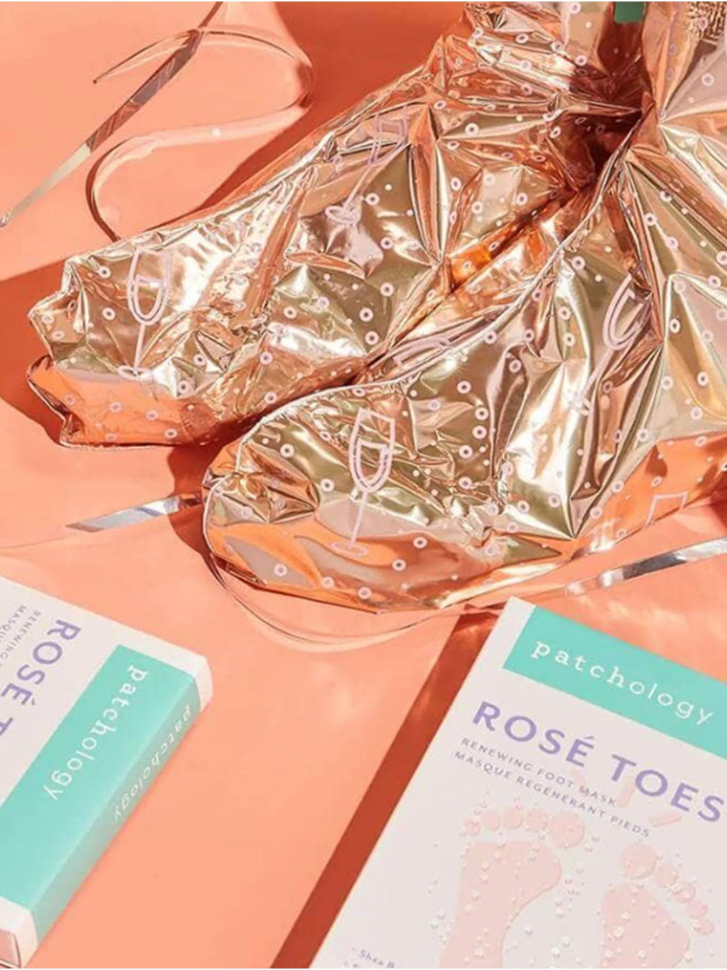 Patchology Rose Toes Renewing Foot & Heel Mask - Brands We Love - Image 3