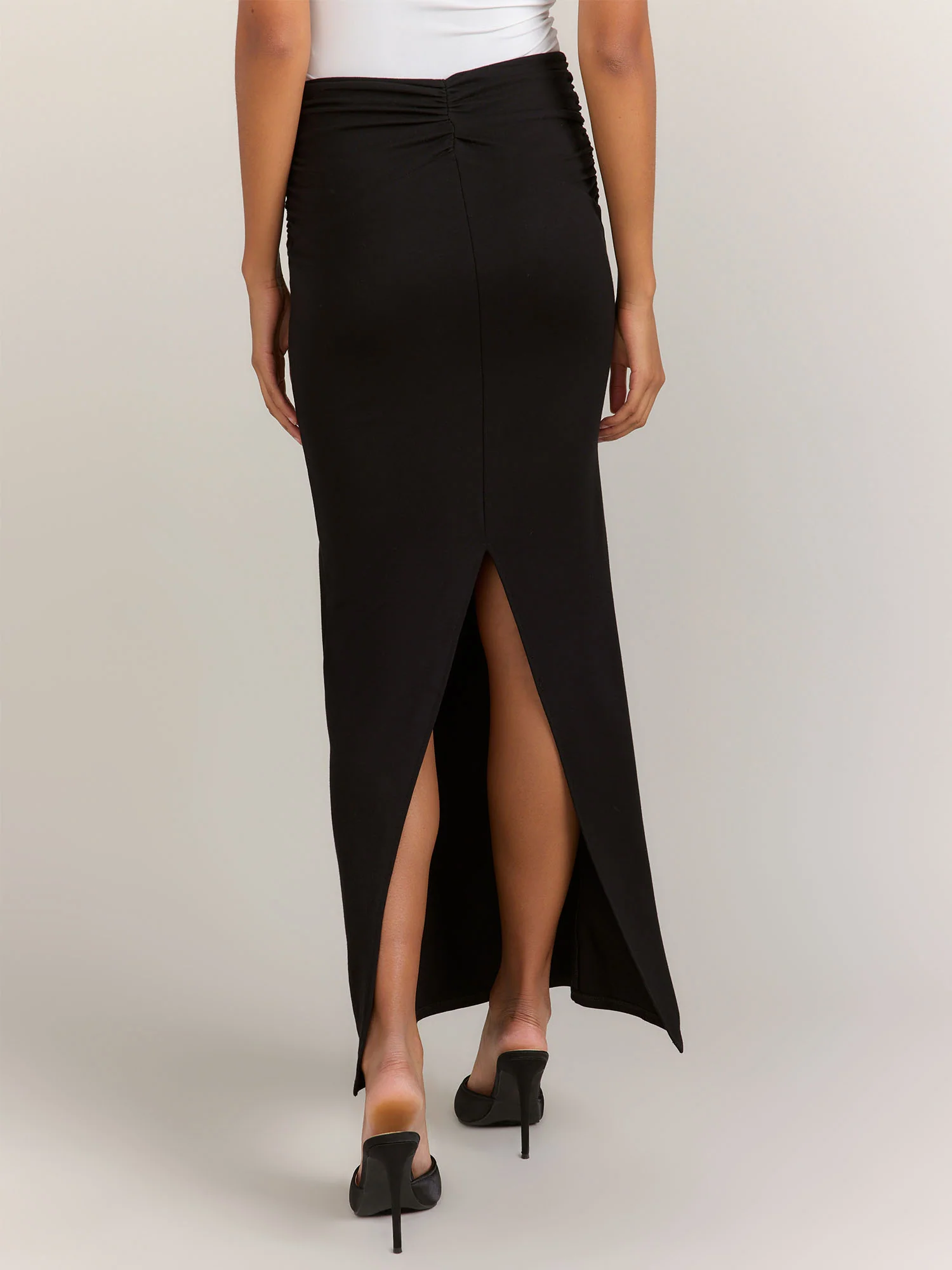 Fore Collection Rosette Maxi Skirt - Brands We Love - Image 3