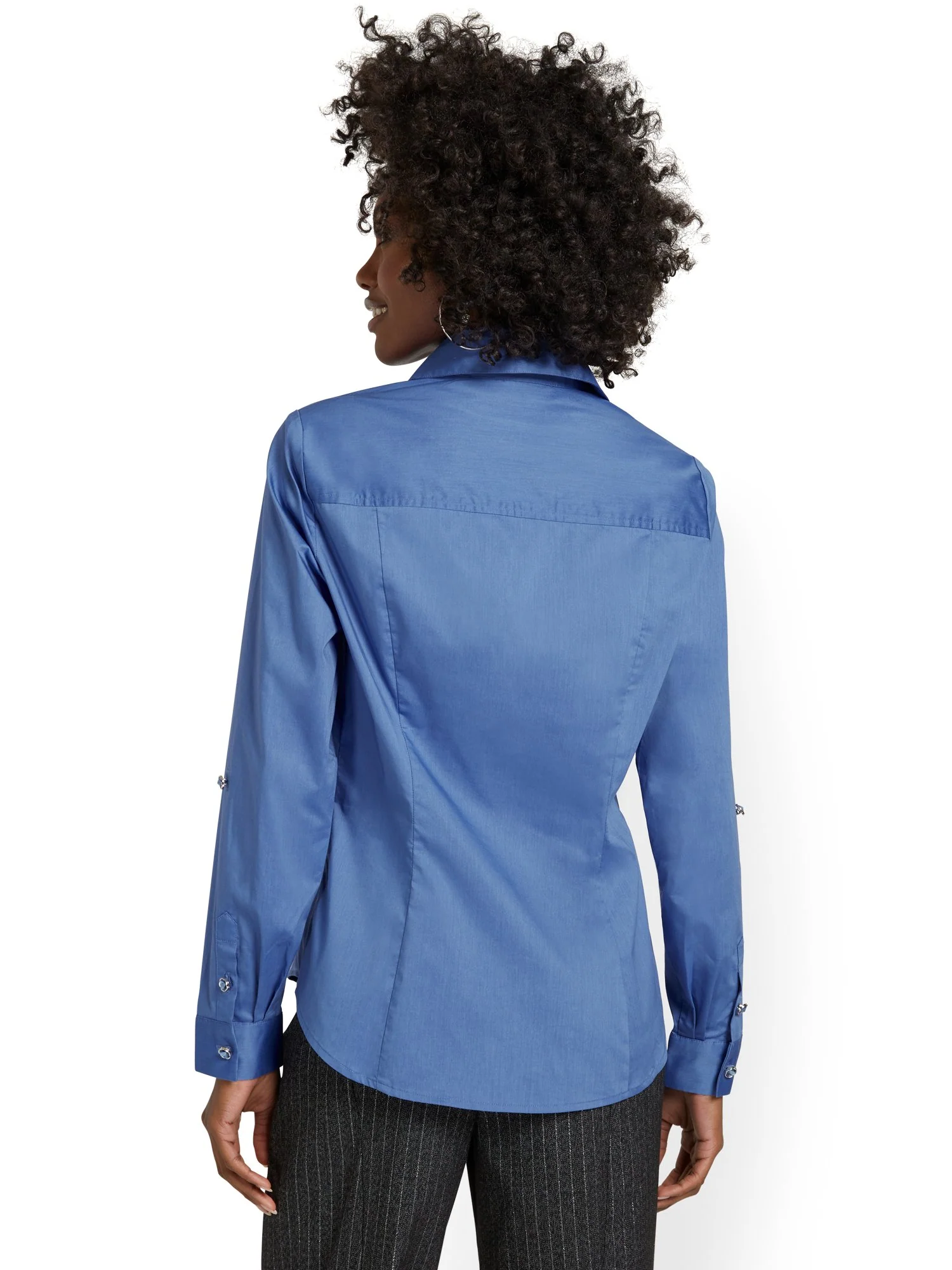 Ruched-Front Madison Shirt - Image 20