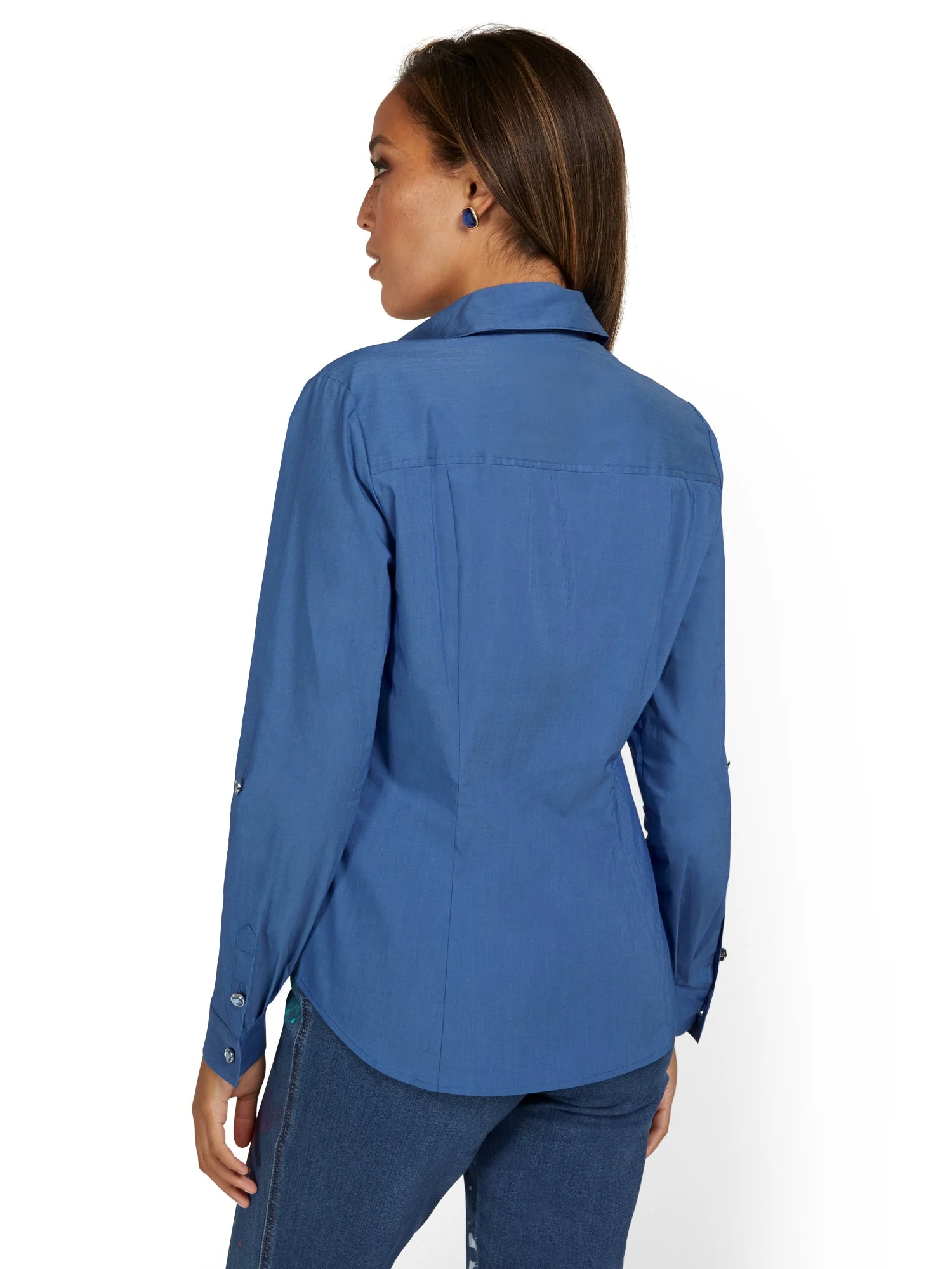 Ruched-Front Madison Shirt - Image 33