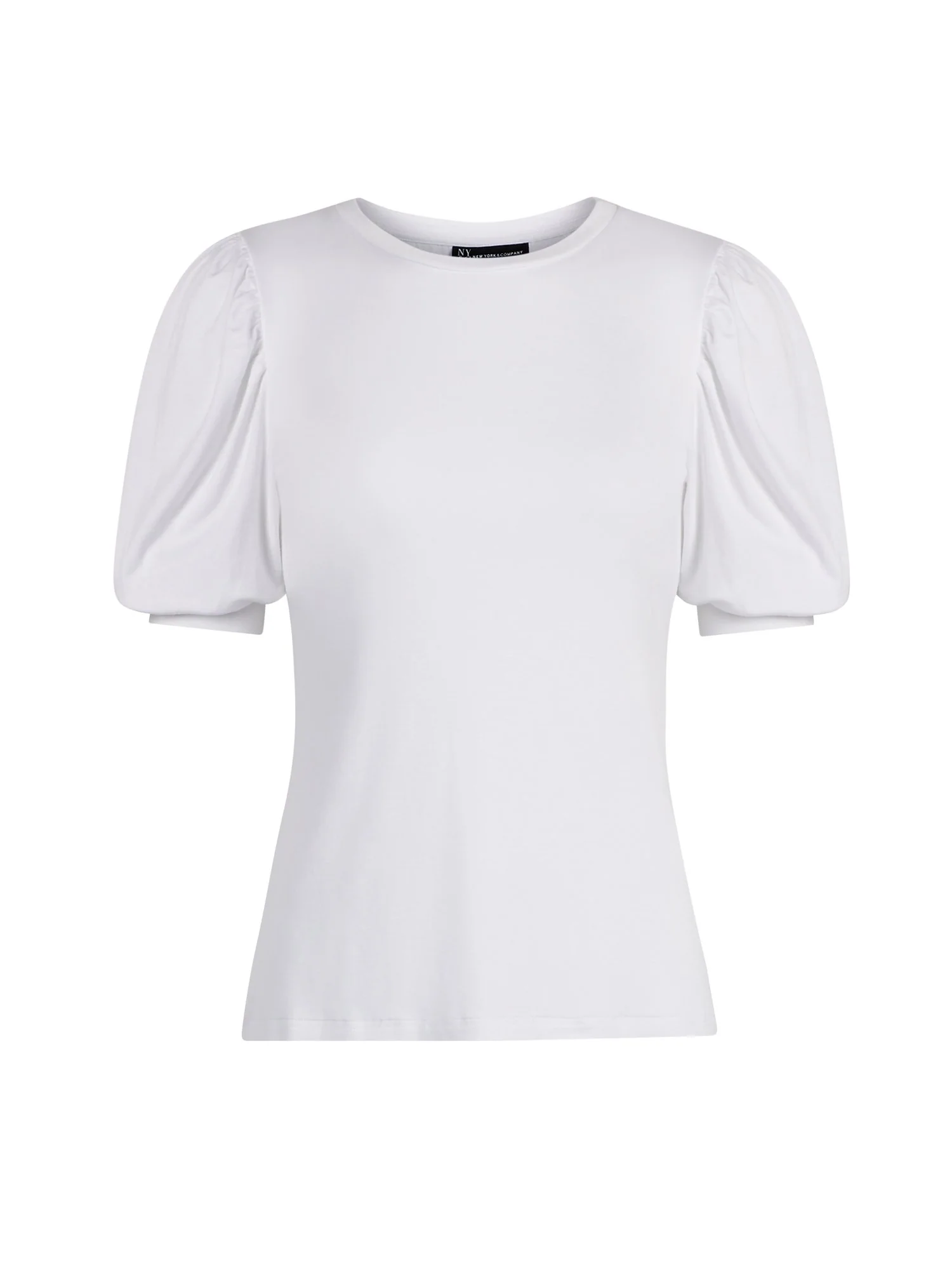 Ruched Puff-Sleeve Top - Image 5