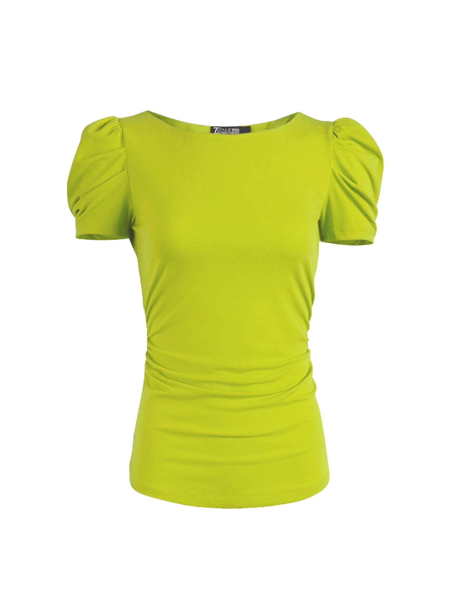 Ruched Puff-Sleeve Top - 7th Avenue - Image 12
