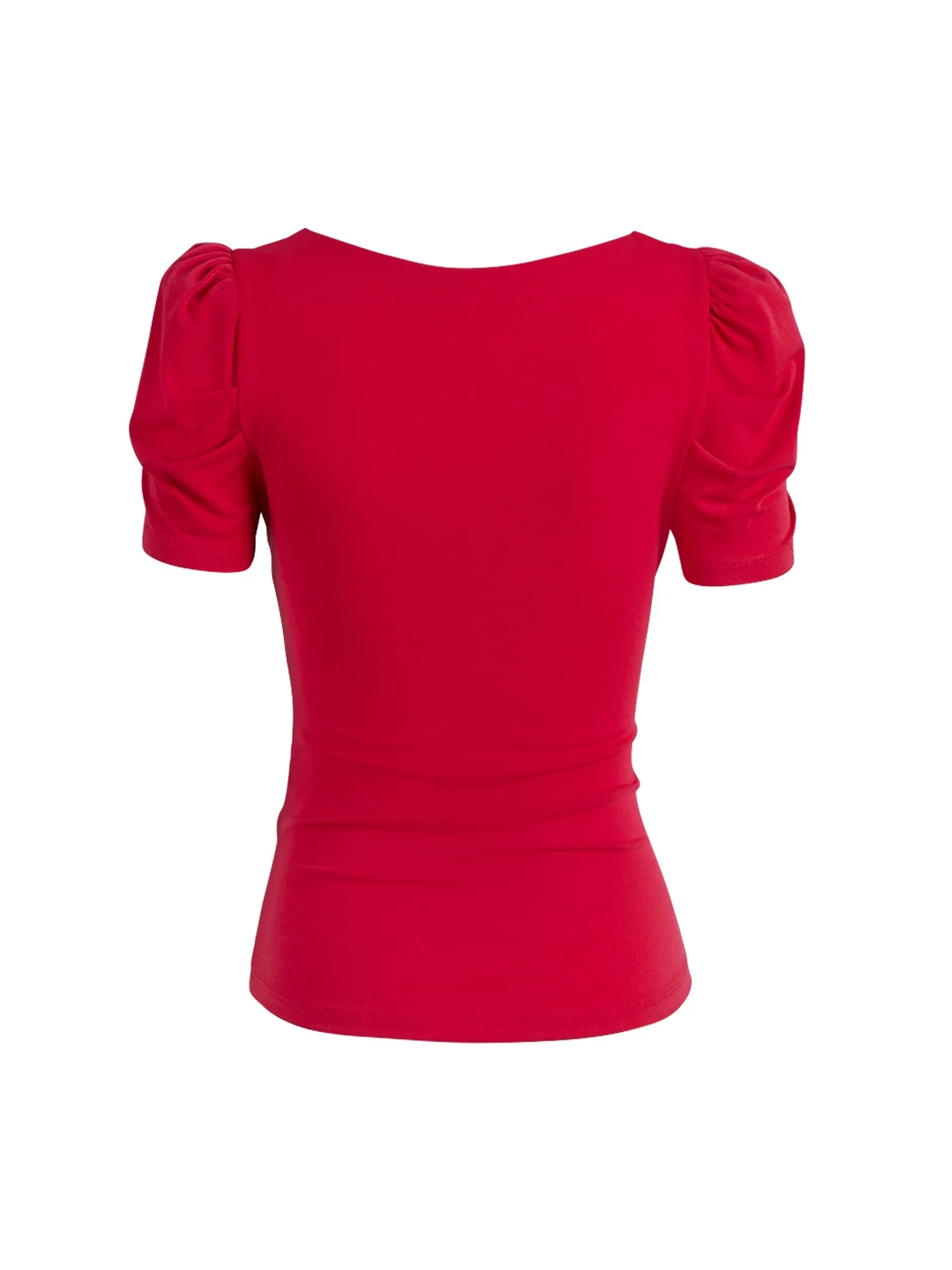 Ruched Puff-Sleeve Top - 7th Avenue - Image 6
