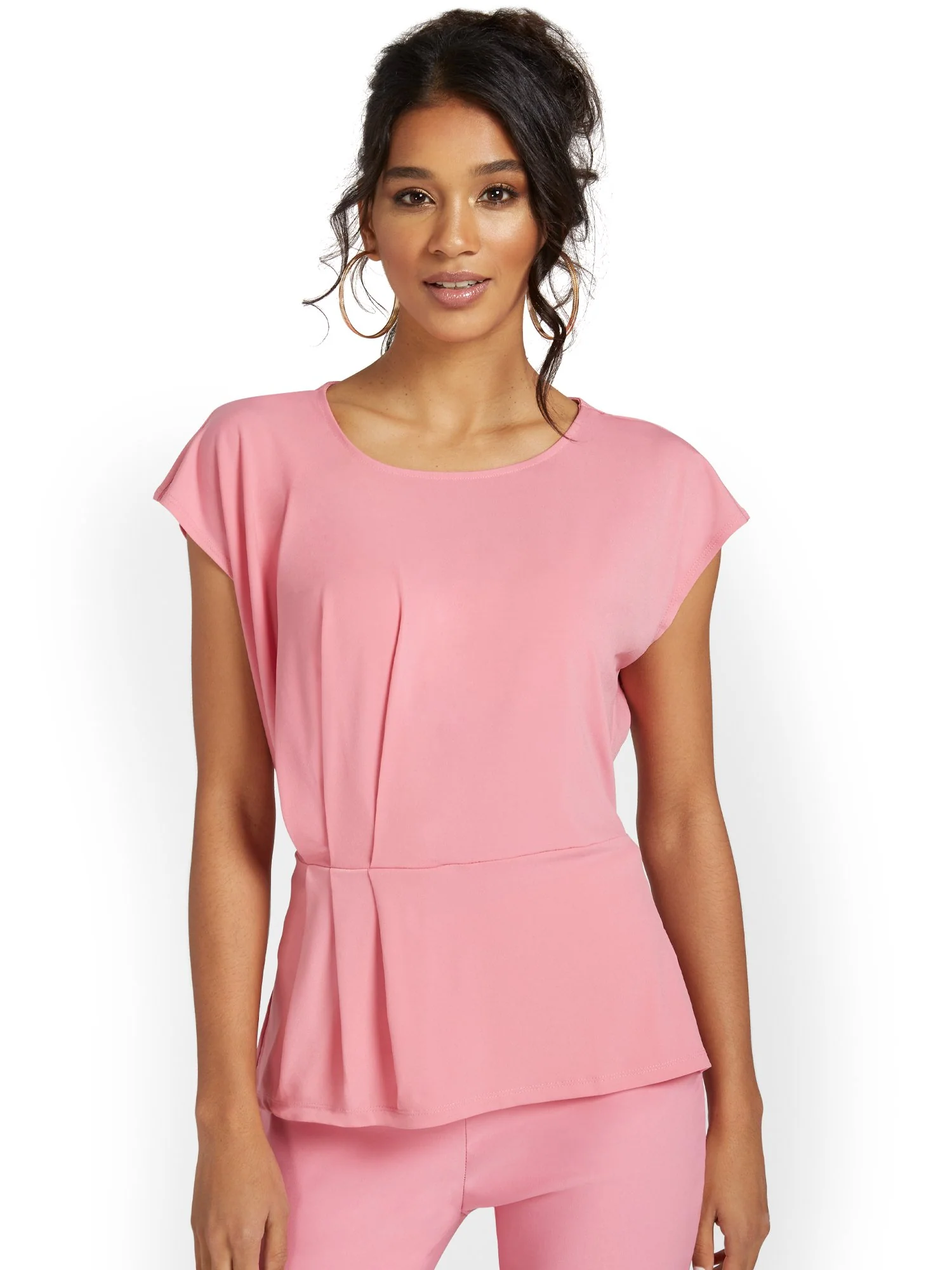 Ruched-Side Knit Top - Image 6