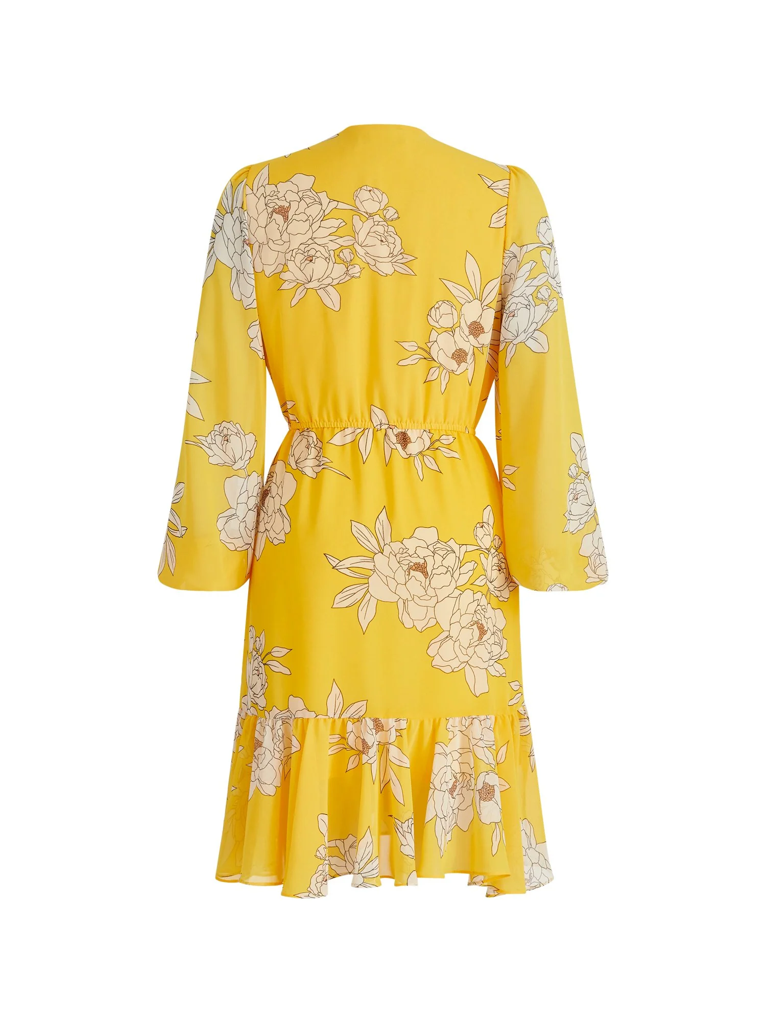 Ruffle Wrap Dress - The NY&C Legacy Collection - Image 3