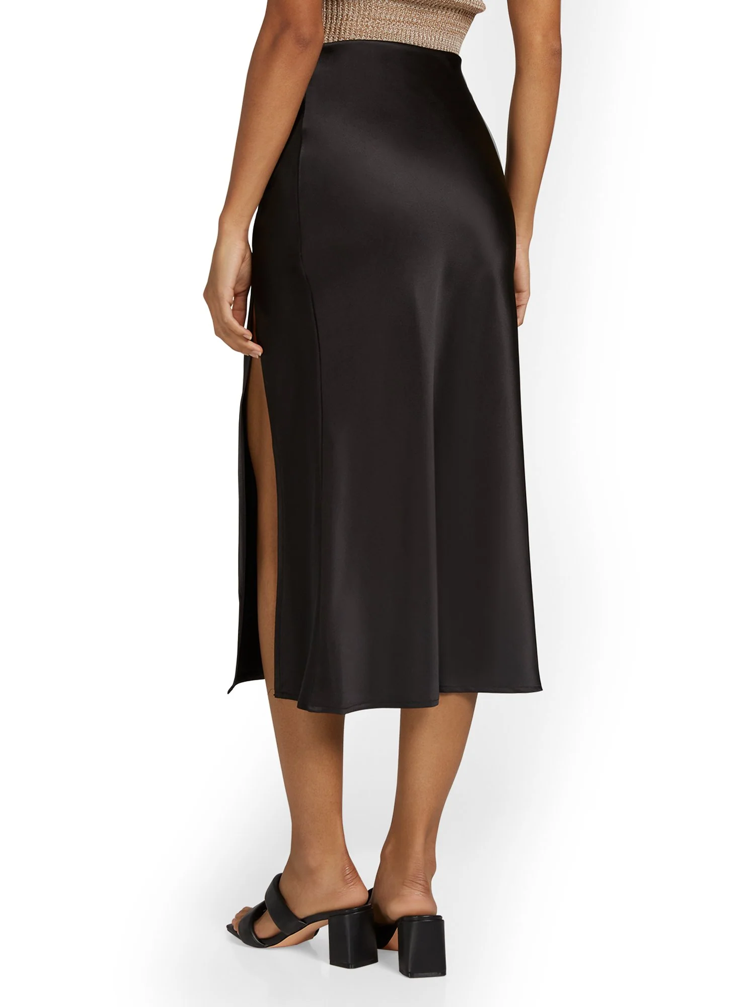 Sans Souci Satin Bias Skirt - Brands We Love - Image 3