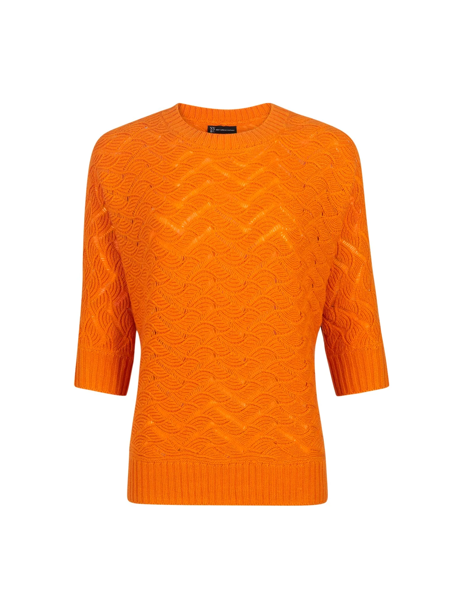 Scallop-Stitched Pullover Sweater - Image 5