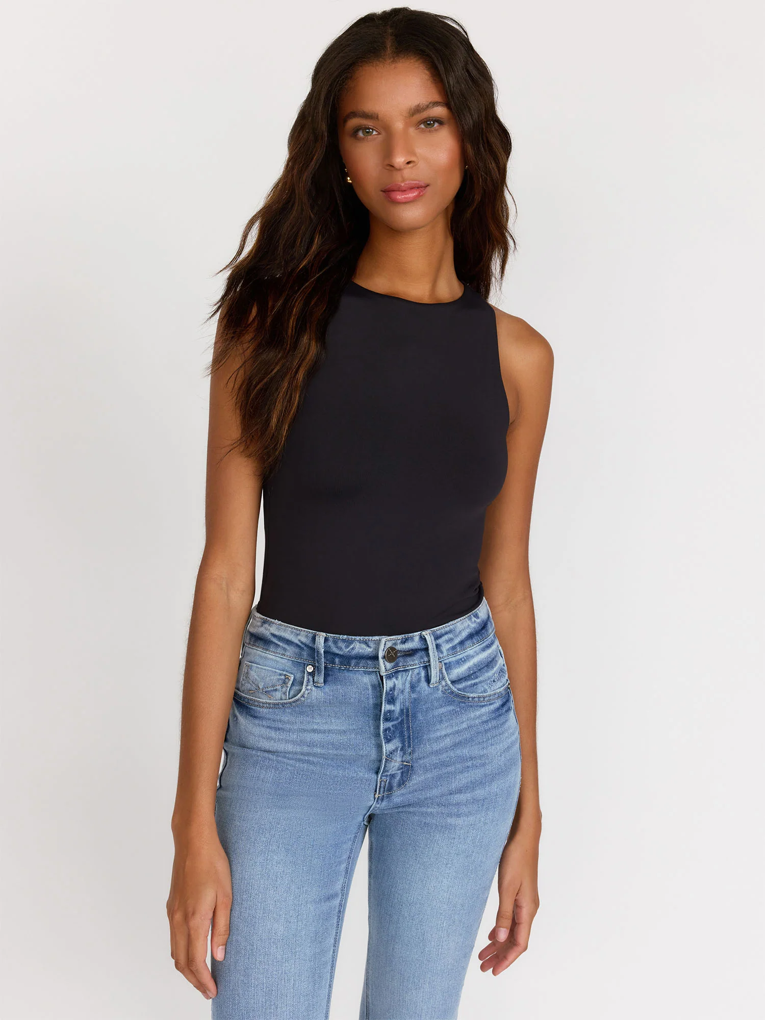 Second Skin Sleeveless High Neck Bodysuit - RD Style