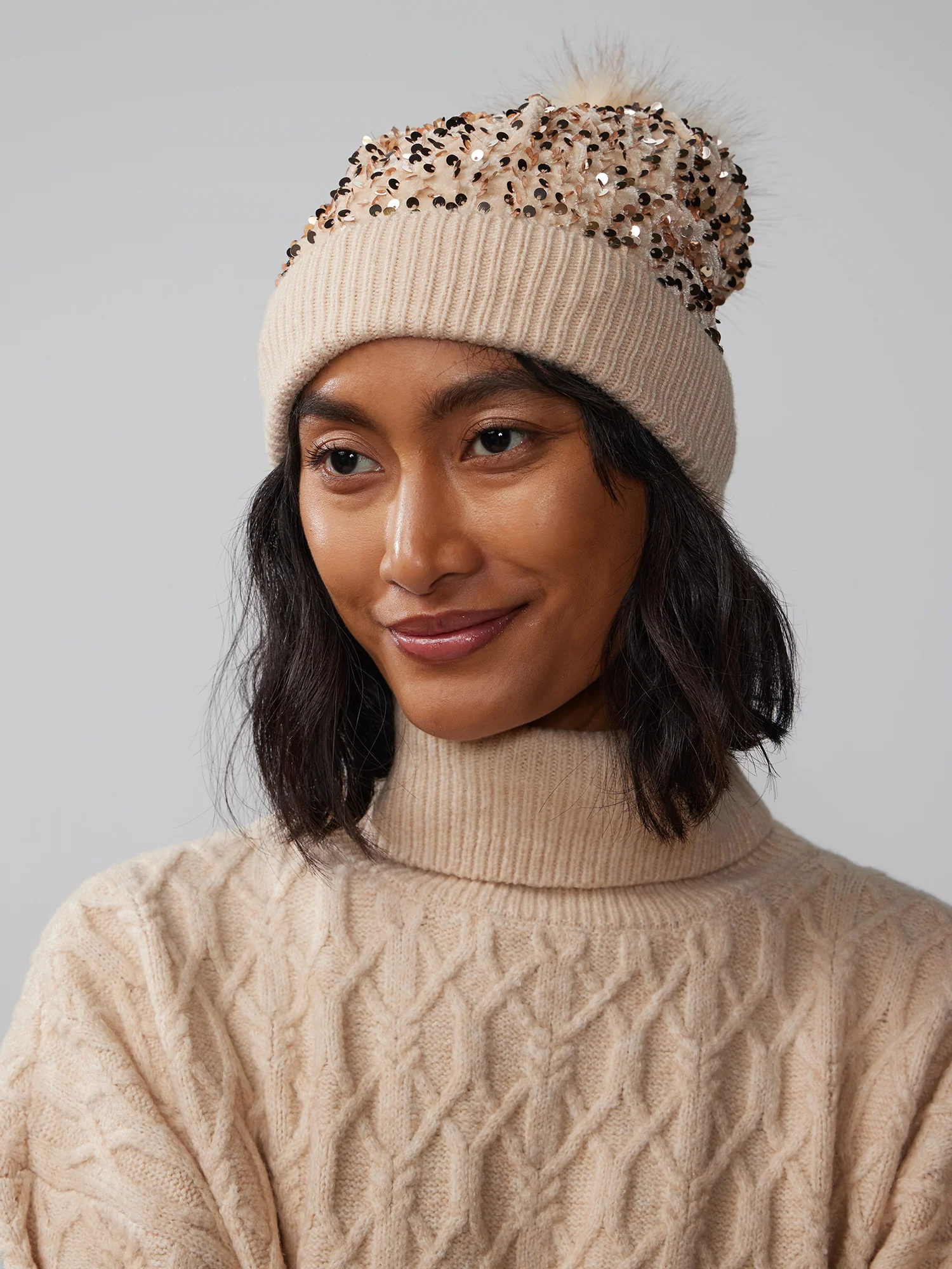 Sequin Beanie - Image 5