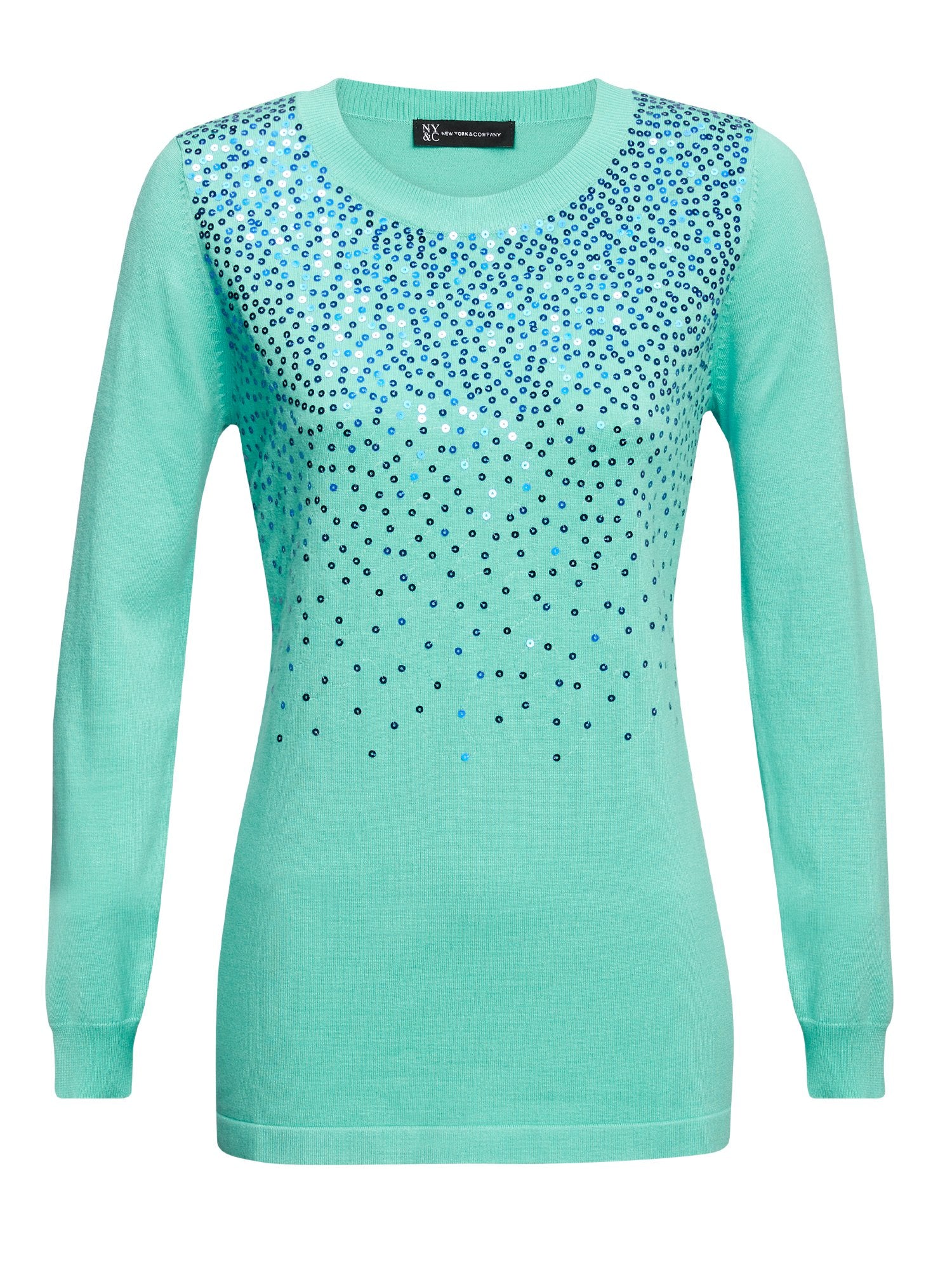 Sequin Crewneck Sweater - Image 3
