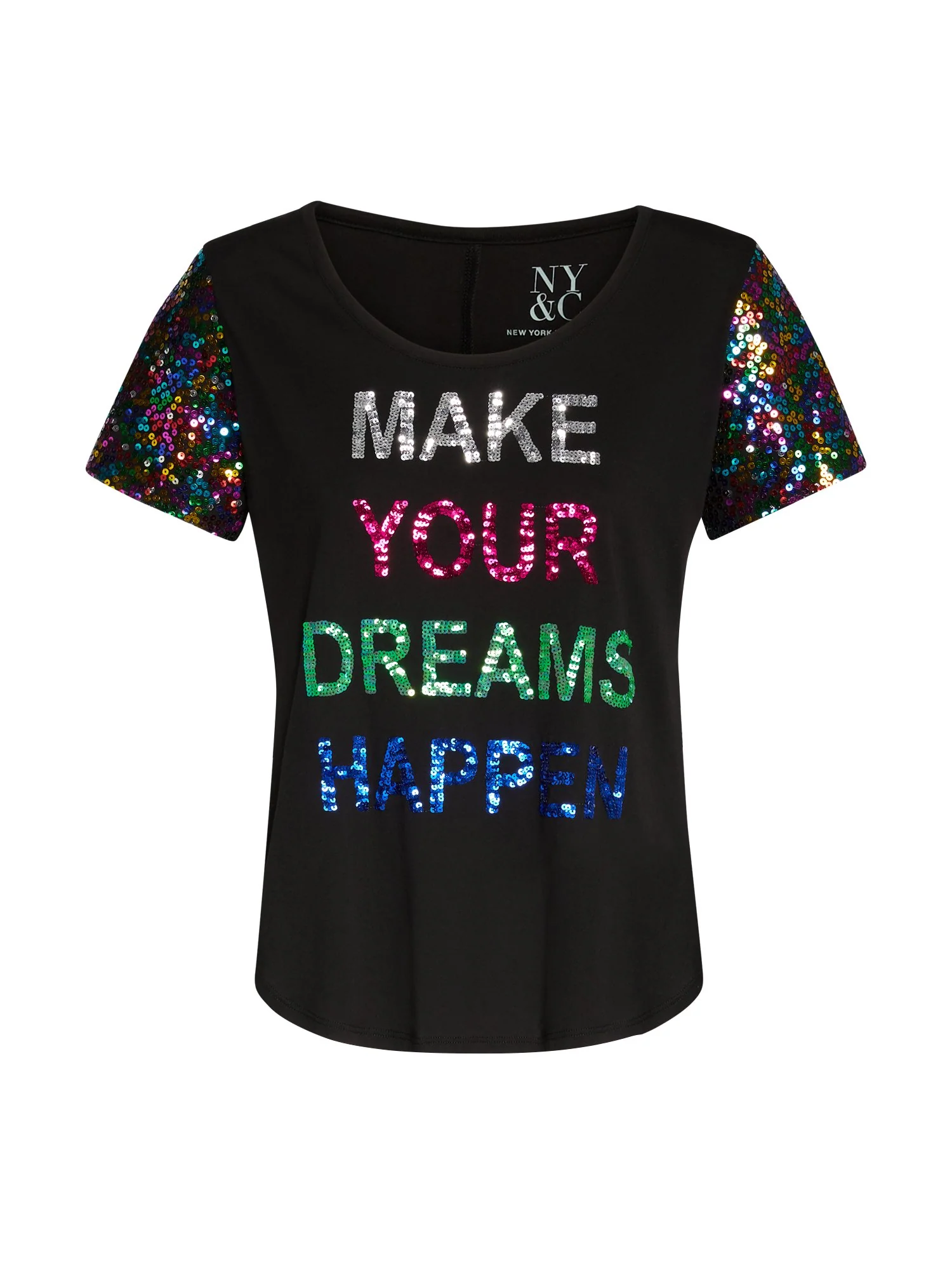 Sequin Dreams Graphic Tee - Image 3