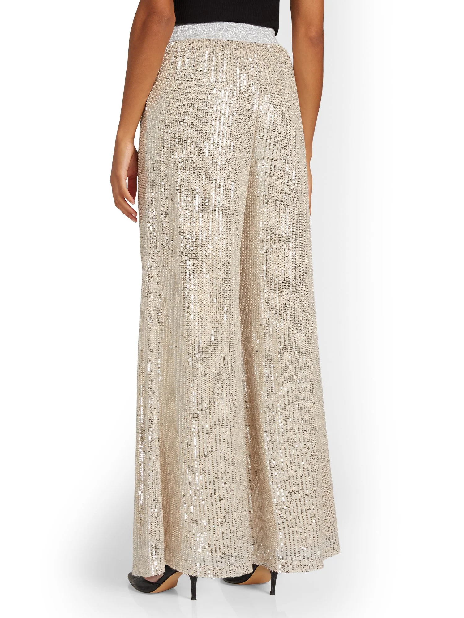 See And Be Seen Sequin Wide-Leg Pant - Brands We Love - Image 7
