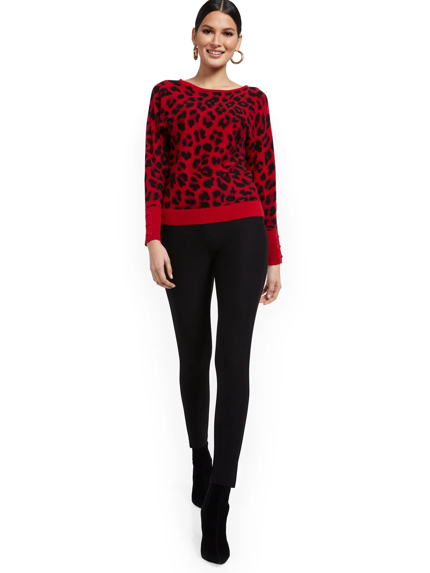 Shape-Lifting Ponte Pant - Image 4