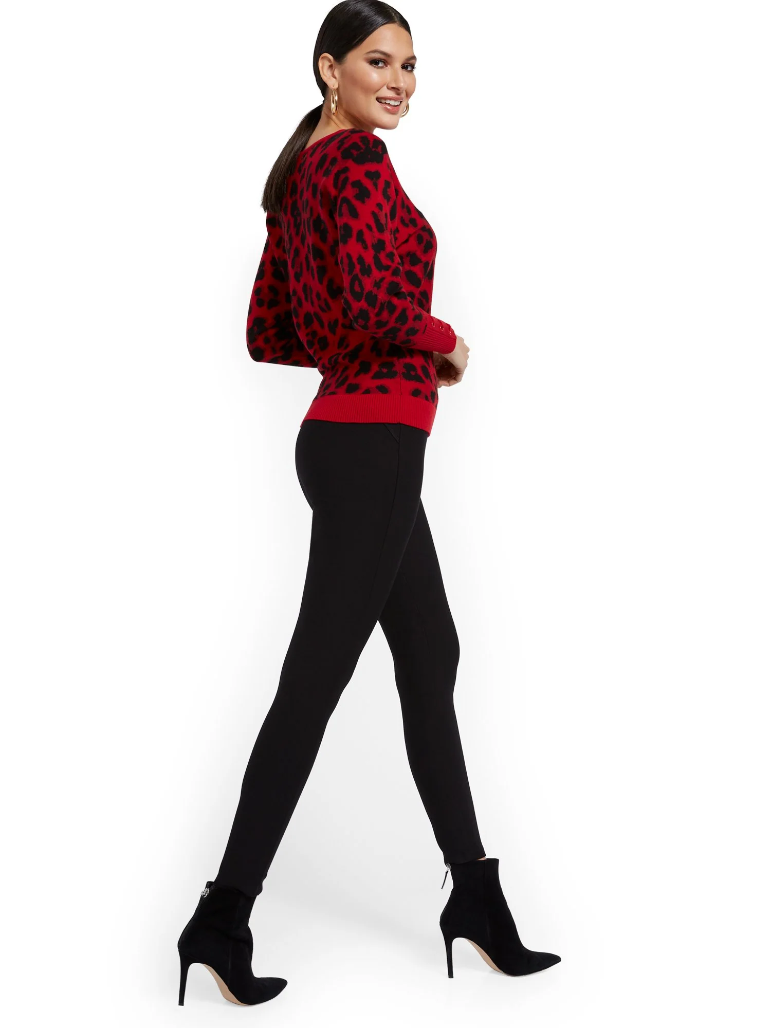 Shape-Lifting Ponte Pant - Image 5