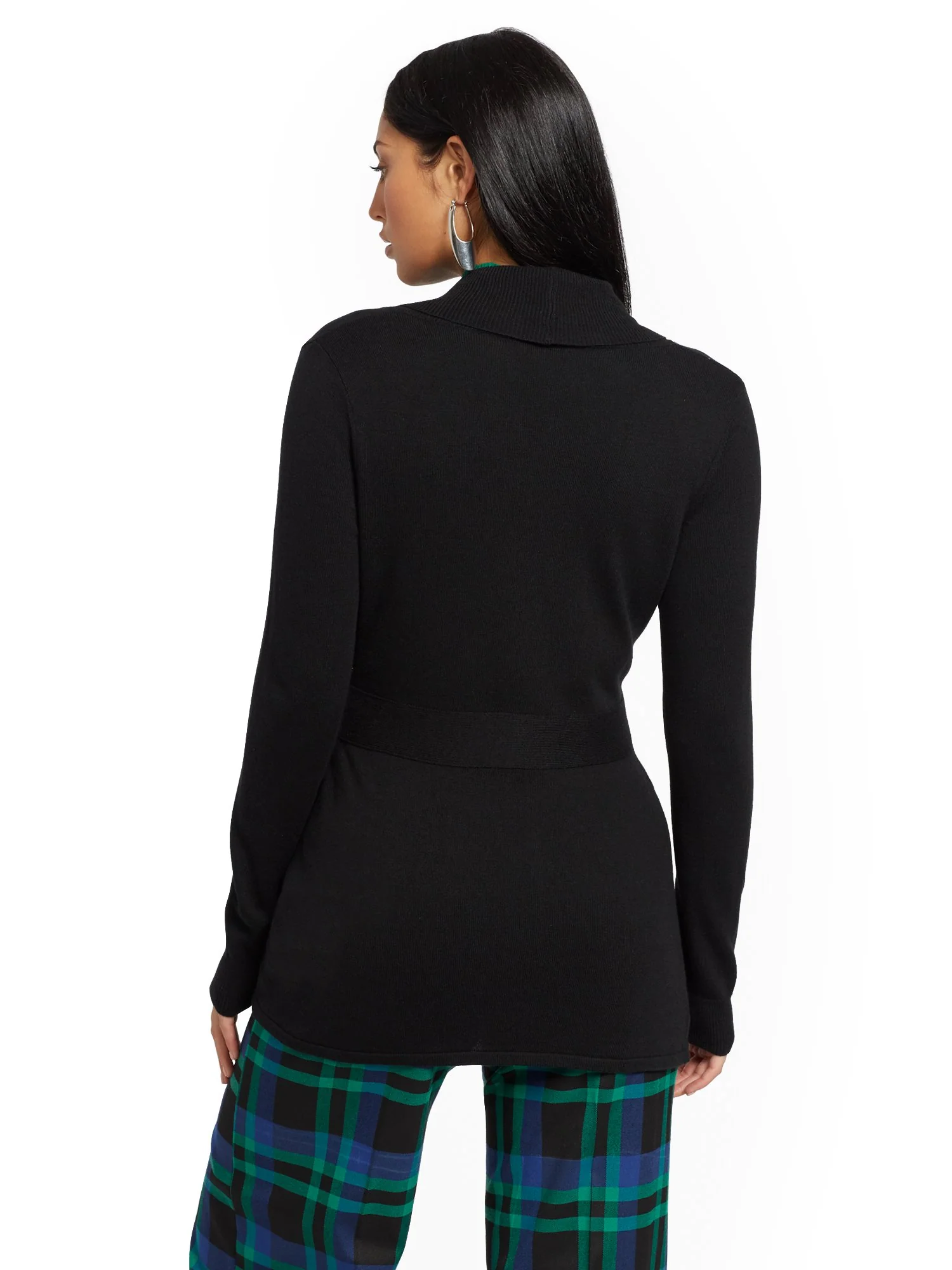 Shawl-Collar Cardigan - 7th Avenue - Image 3