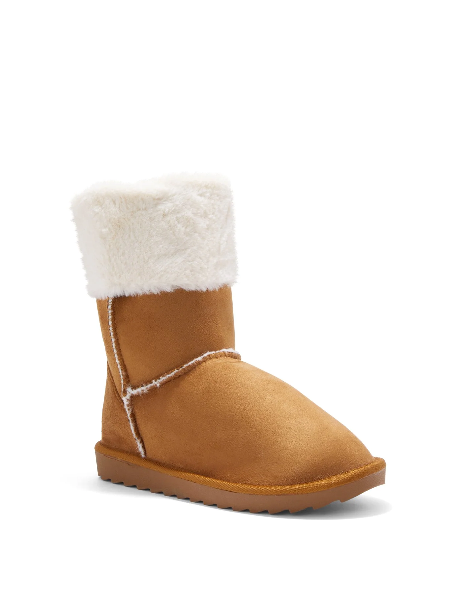 Sherpa Faux-Fur Cuff Bootie