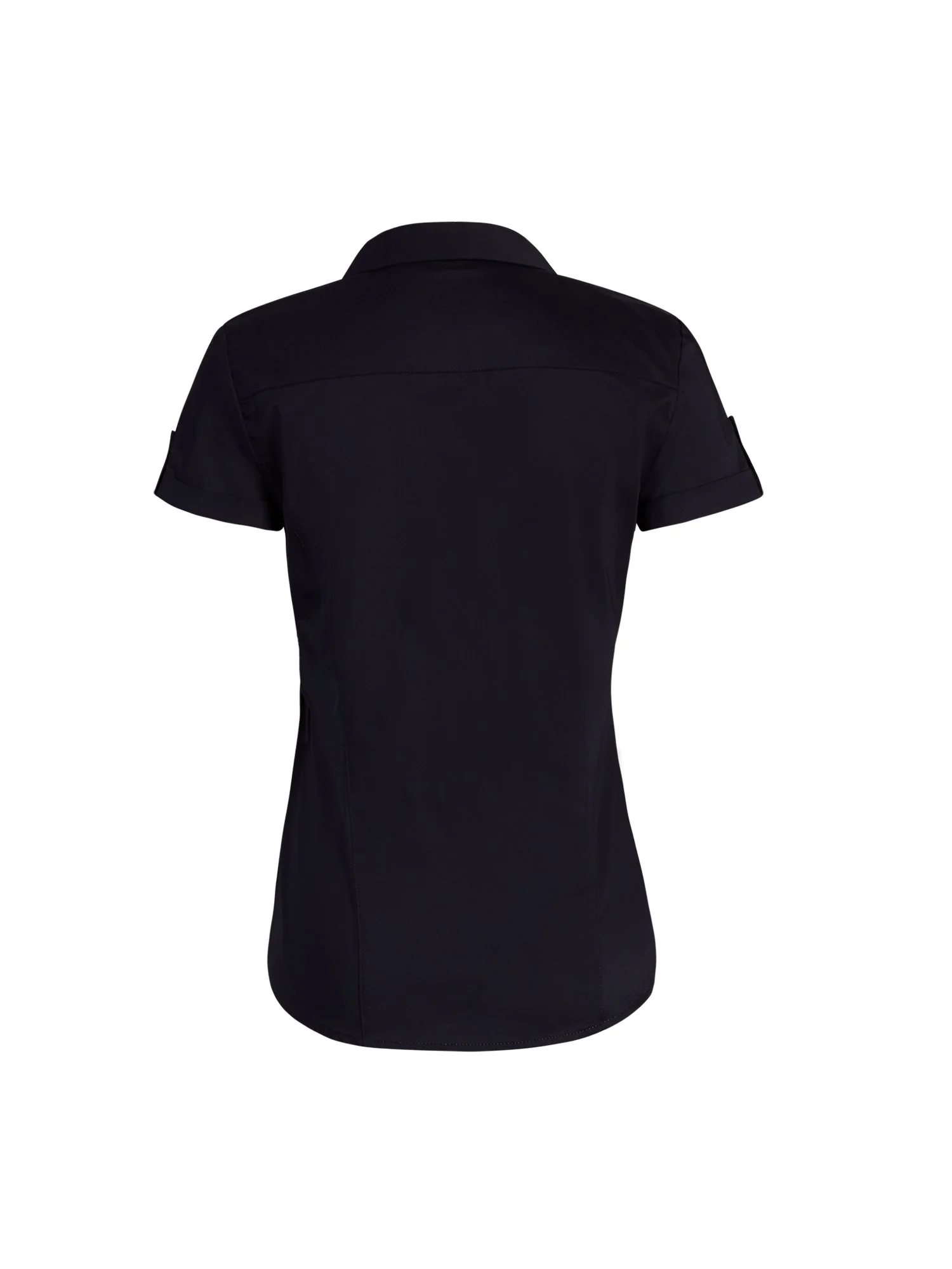 Short-Sleeve Madison Stretch Shirt - Secret Snap - 7th Avenue - Image 3
