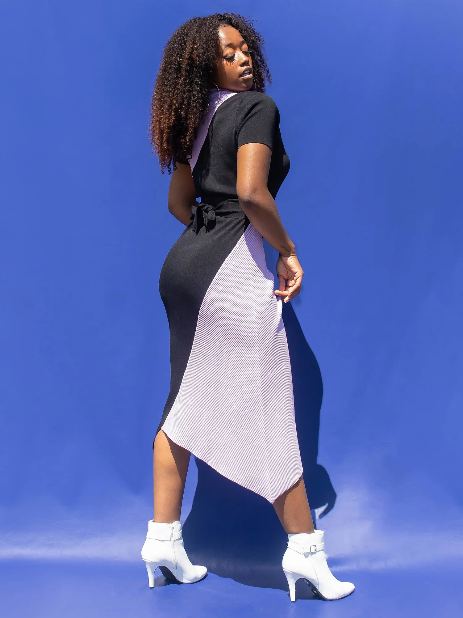 Short-Sleeve Sweater Dress - The NY&C Legacy Collection - Image 3