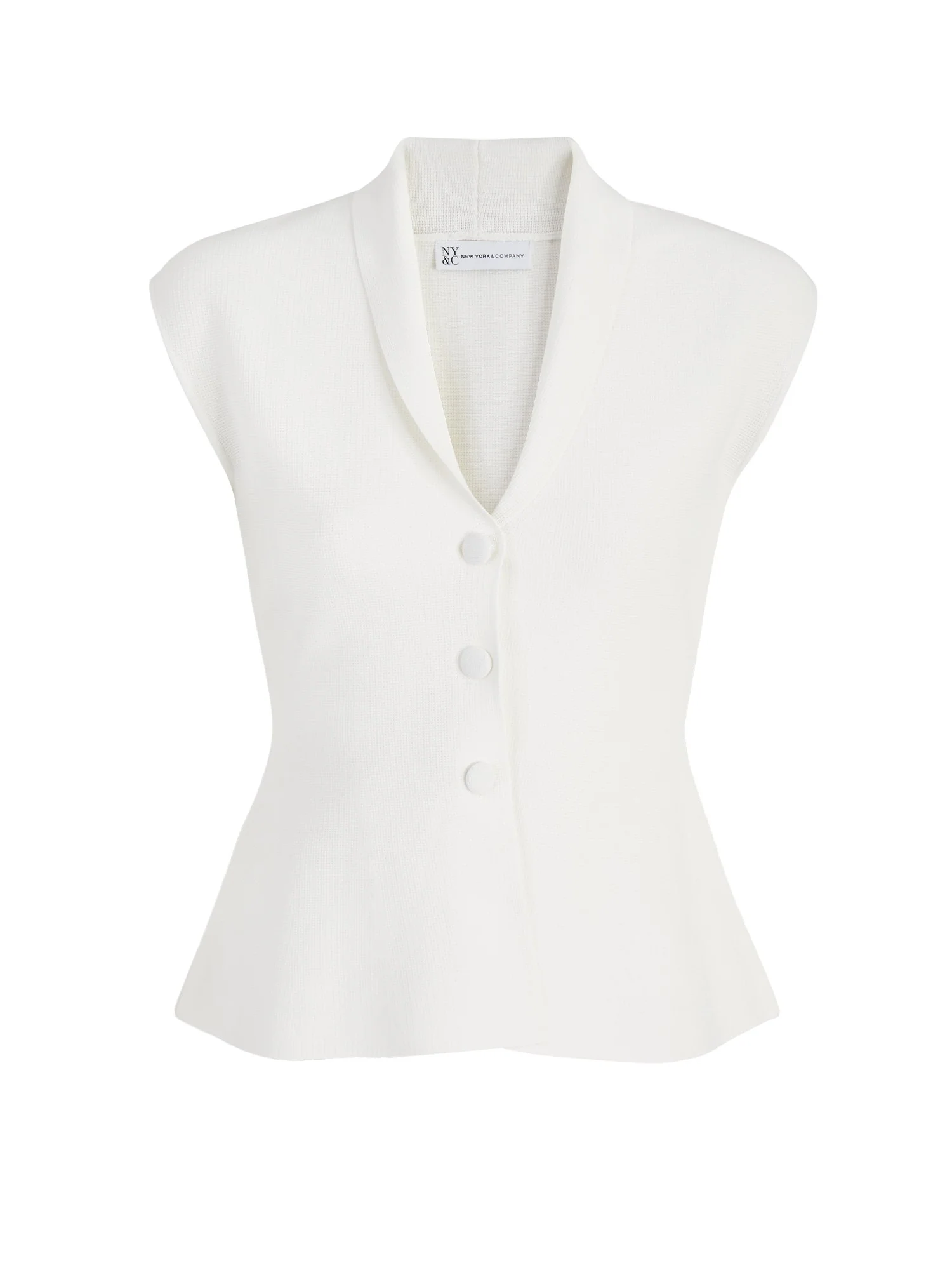 Short-Sleeve Sweater Jacket - The NY&C Legacy Collection