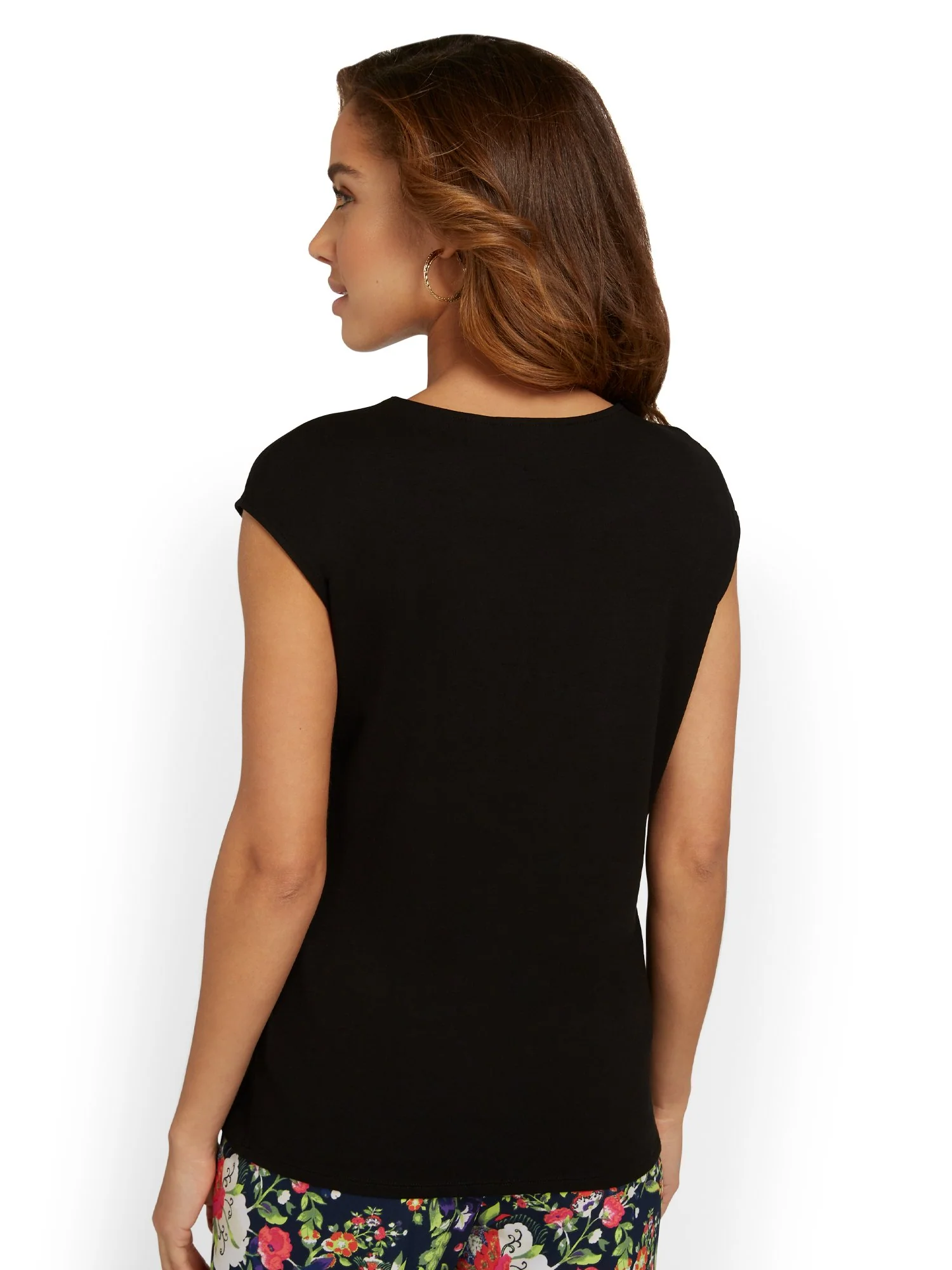 Side-Button Knit Top - Image 3