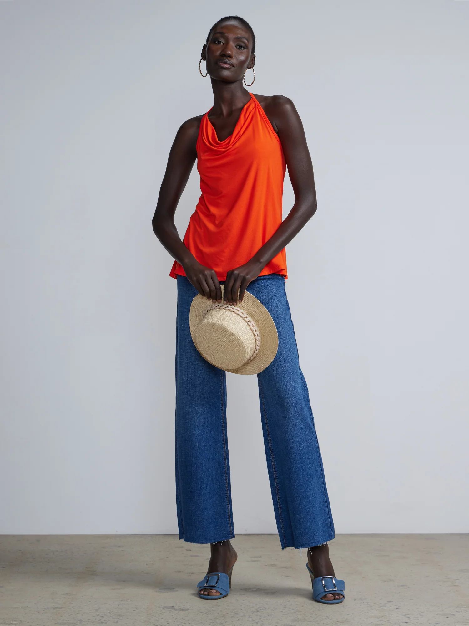 Side Slit Tie-Back Top - Image 9