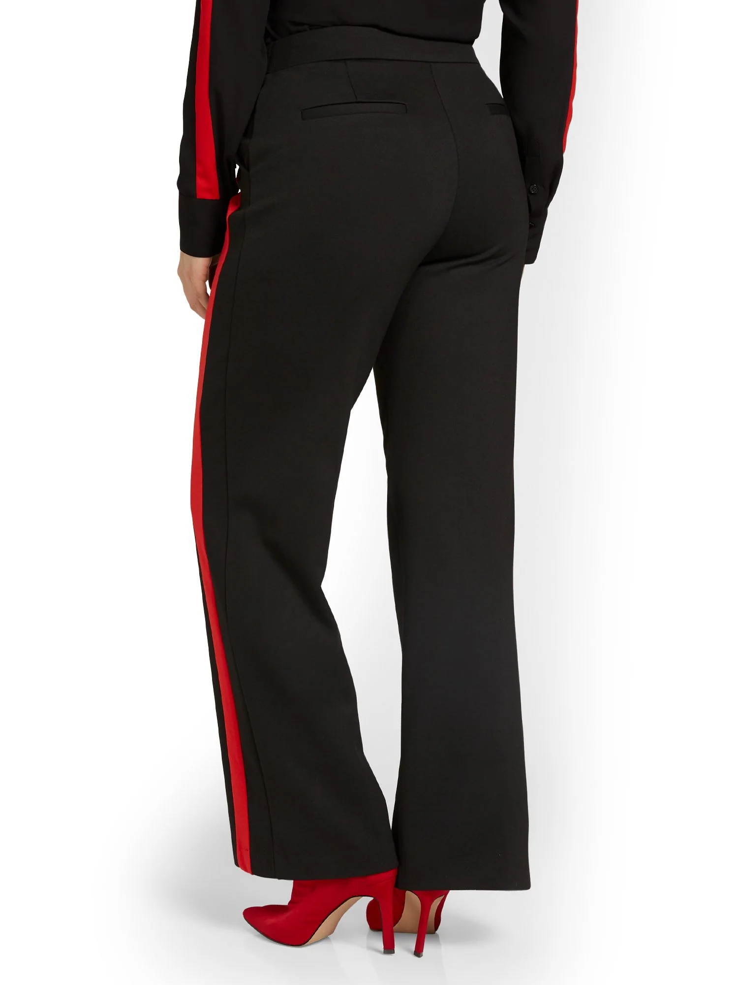 Side-Stripe Wide-Leg Pant - Superflex - Image 3