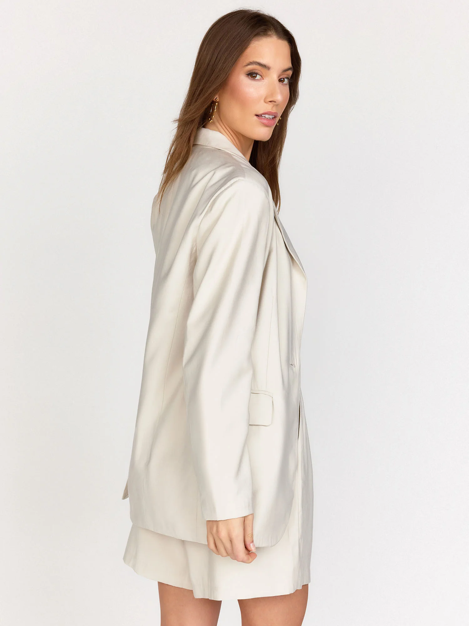 Sans Souci Single Button Boyfriend Blazer - Brands We Love - Image 5