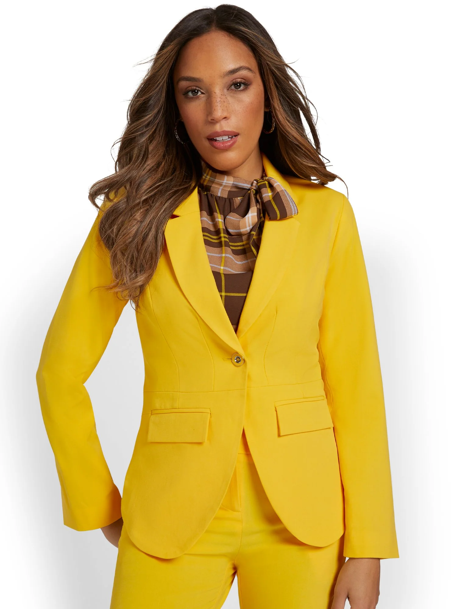Single-Button Jacket - Essential Stretch - Image 7