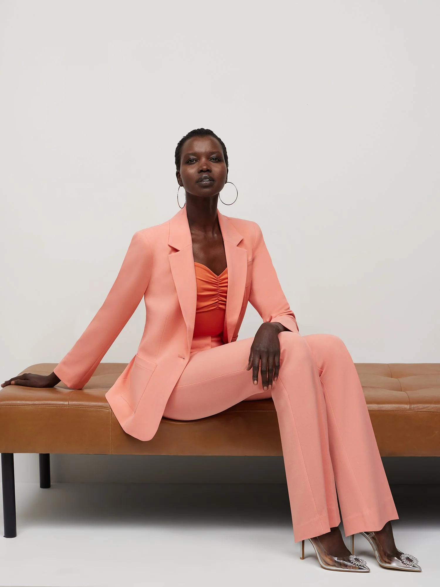 Single Button Patch Pocket Blazer - Image 4