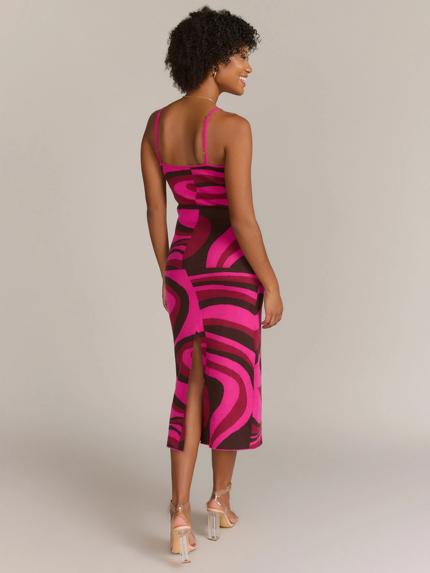 Gilli Sleeveless Abstract Knit Maxi Dress - Brands We Love - Image 3
