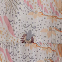 Halter Neck Tiered Lurex Paisley Midi Dress - Image 5