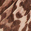 Sleeveless Mock Neck Mesh Leopard Gown - Image 4