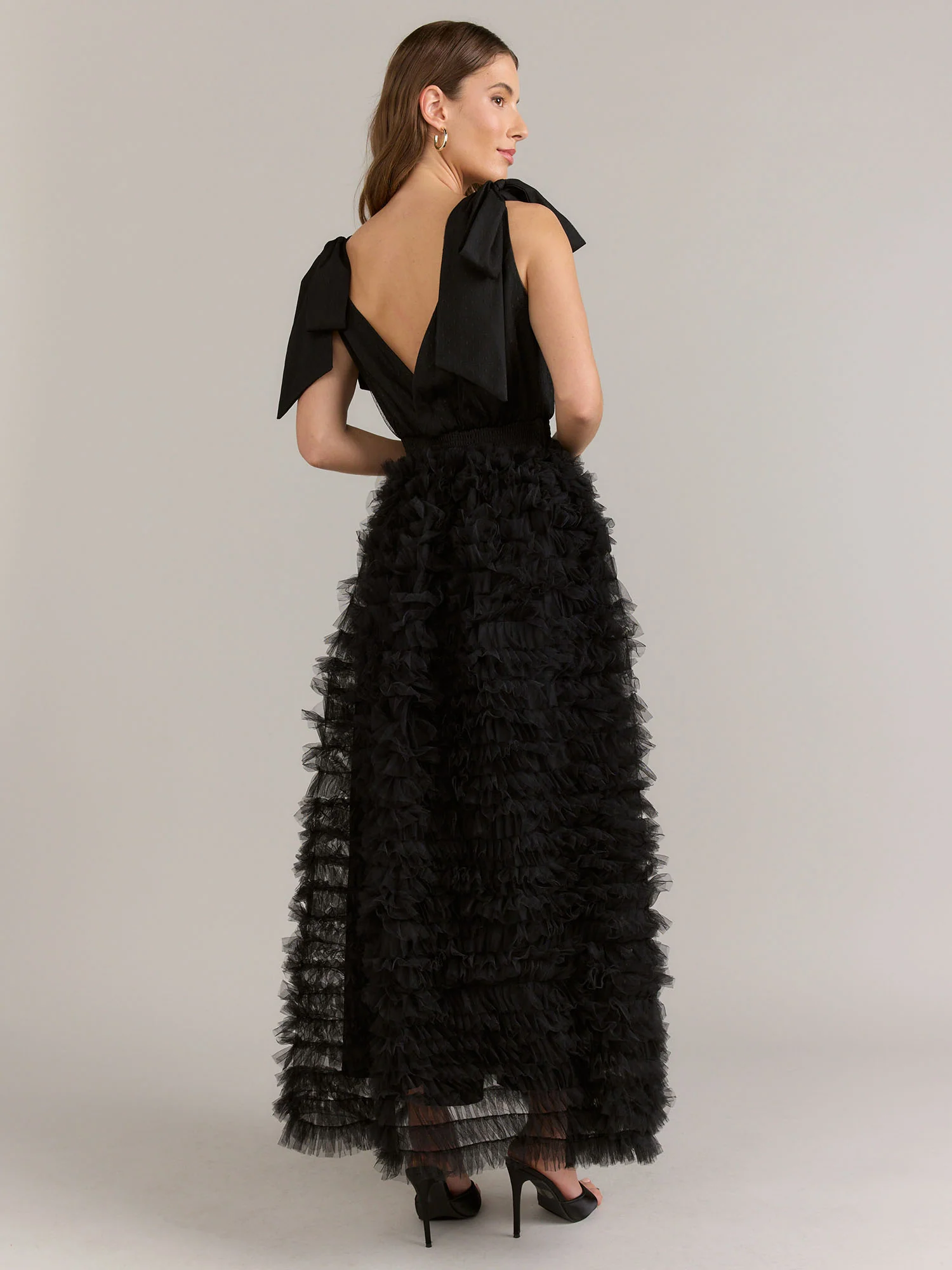 Just Me Sleeveless Ruffled Dress - Brands We Love - Image 3