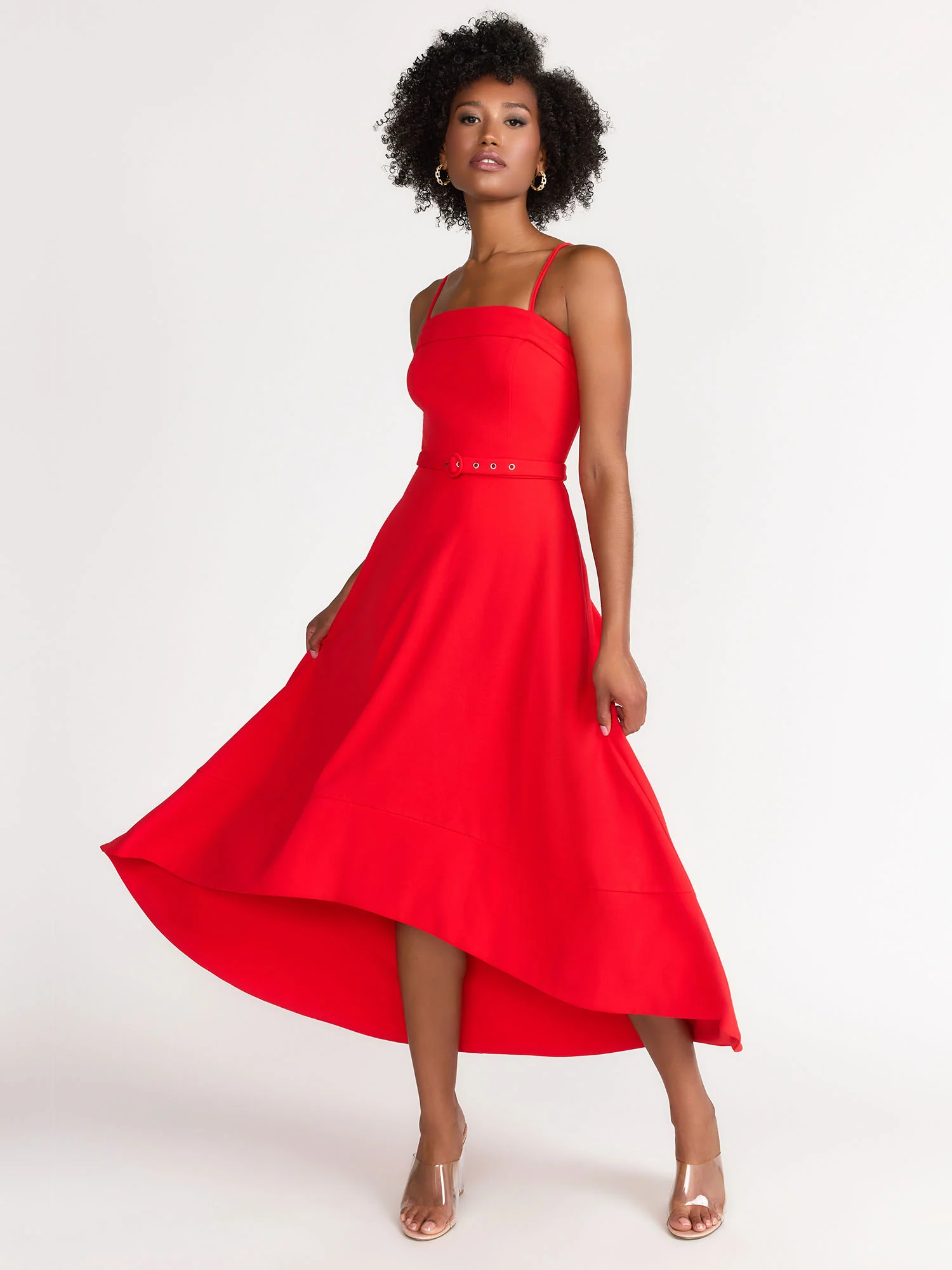 Flying Tomato Sleeveless Belted Midi Dress - Brands We Love