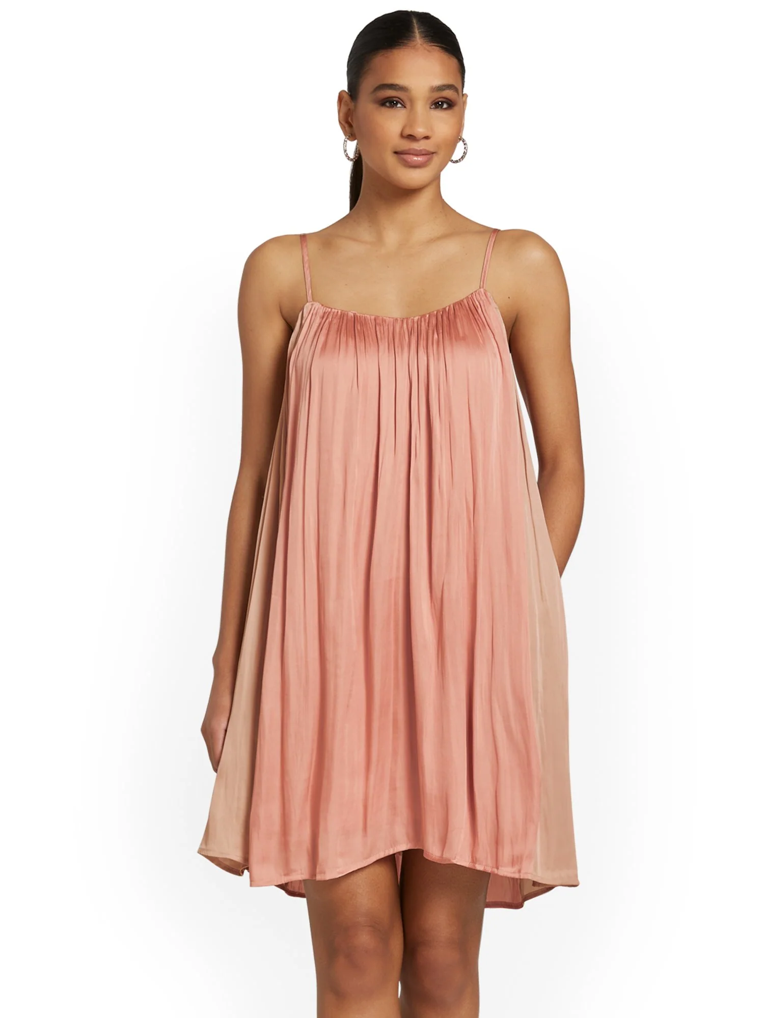 Strut & Bolt Sleeveless Satin Swing Dress - Brands We Love - Image 5
