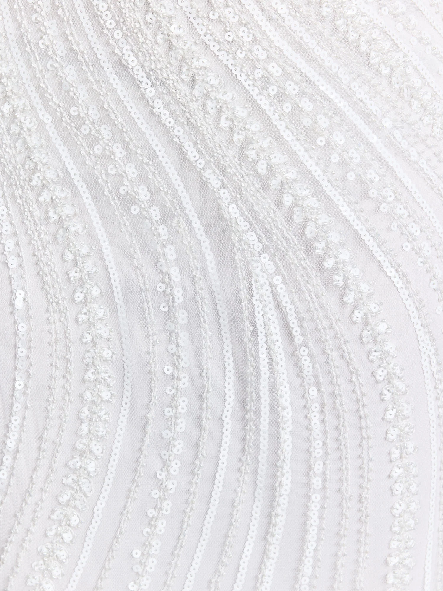 Sleeveless Sequin Tulle Evening Gown - Minuet - Image 5