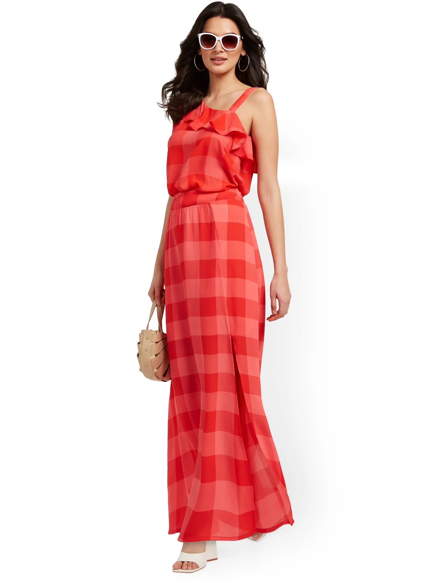 Slit-Front Maxi Skirt - Image 4