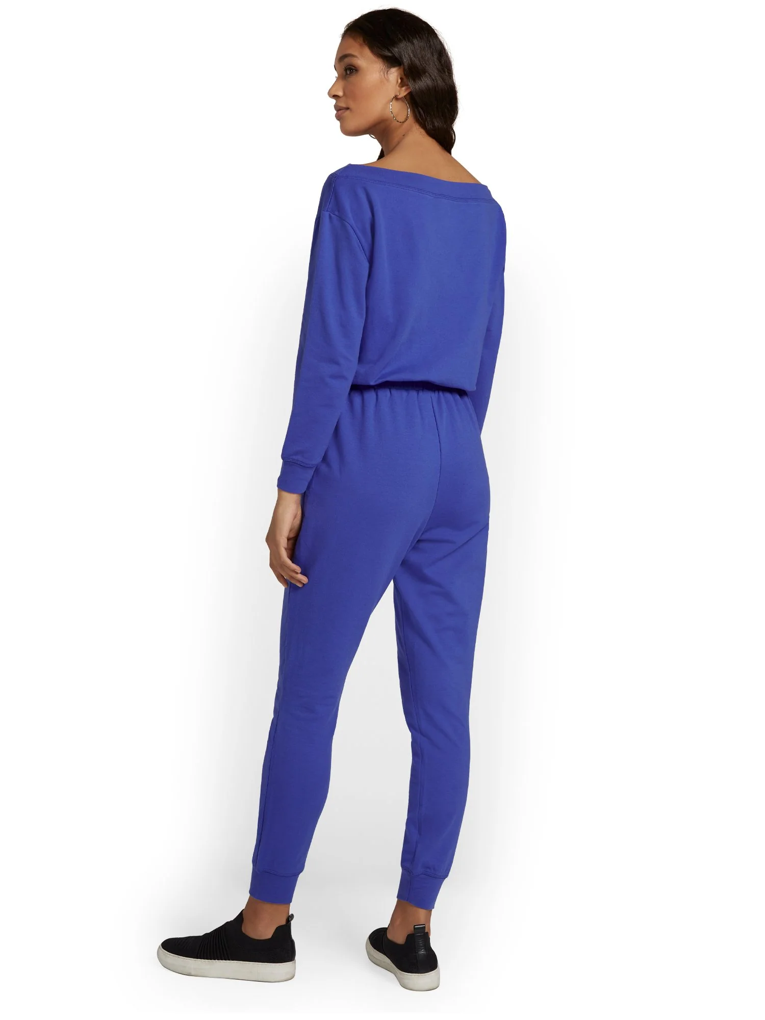Slouchy French Terry Jumpsuit - Image 3
