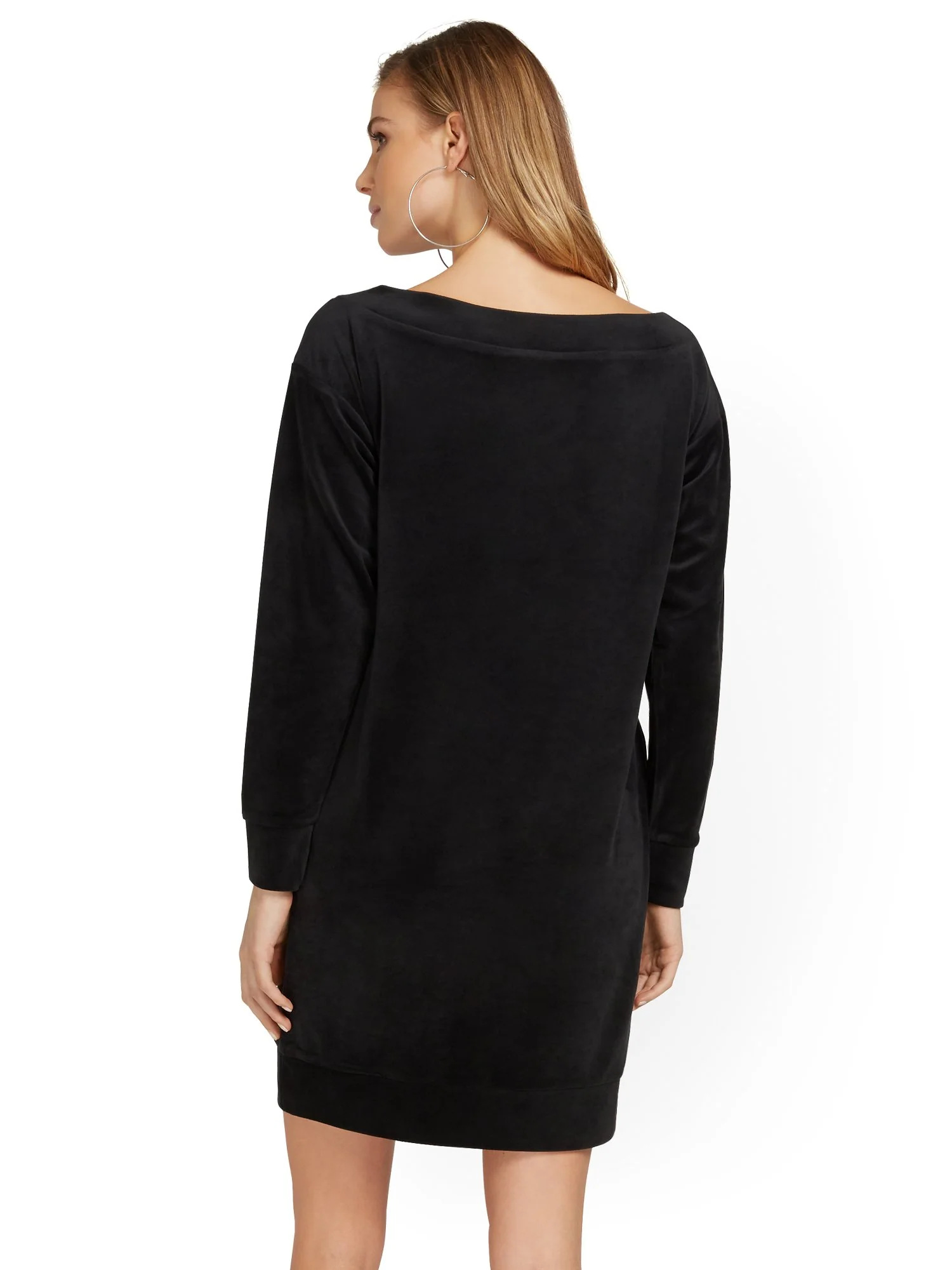 Slouchy Velour Dress - Dreamy Velour Collection - Image 3