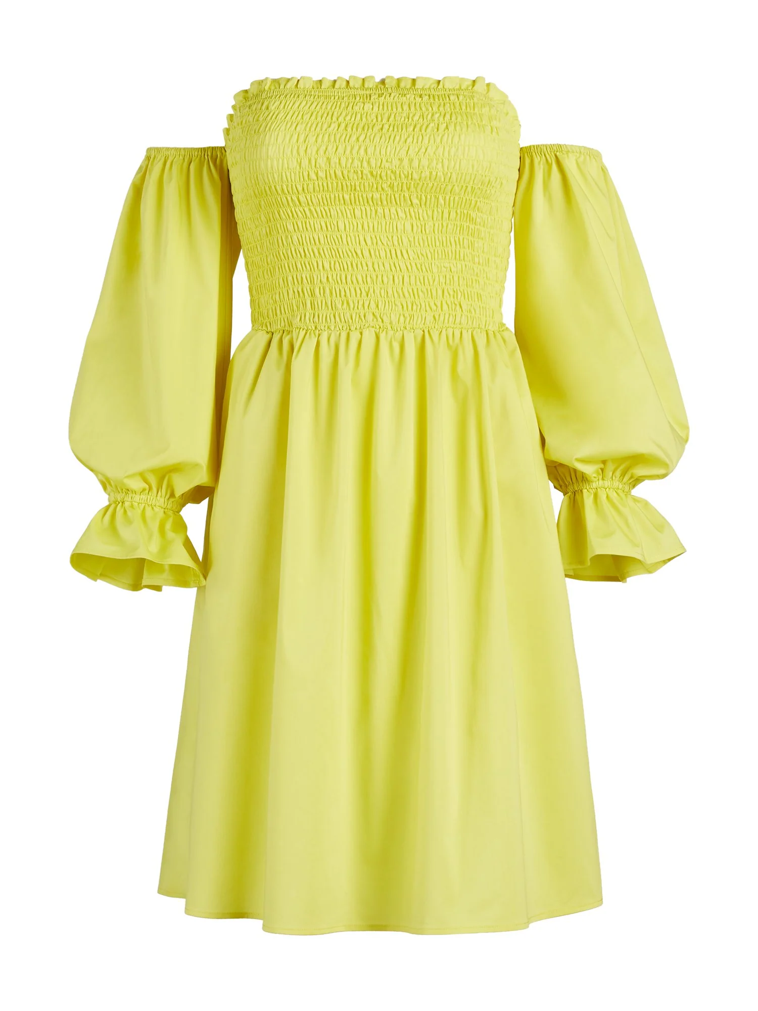 Smocked Off-The-Shoulder Dress - Image 5