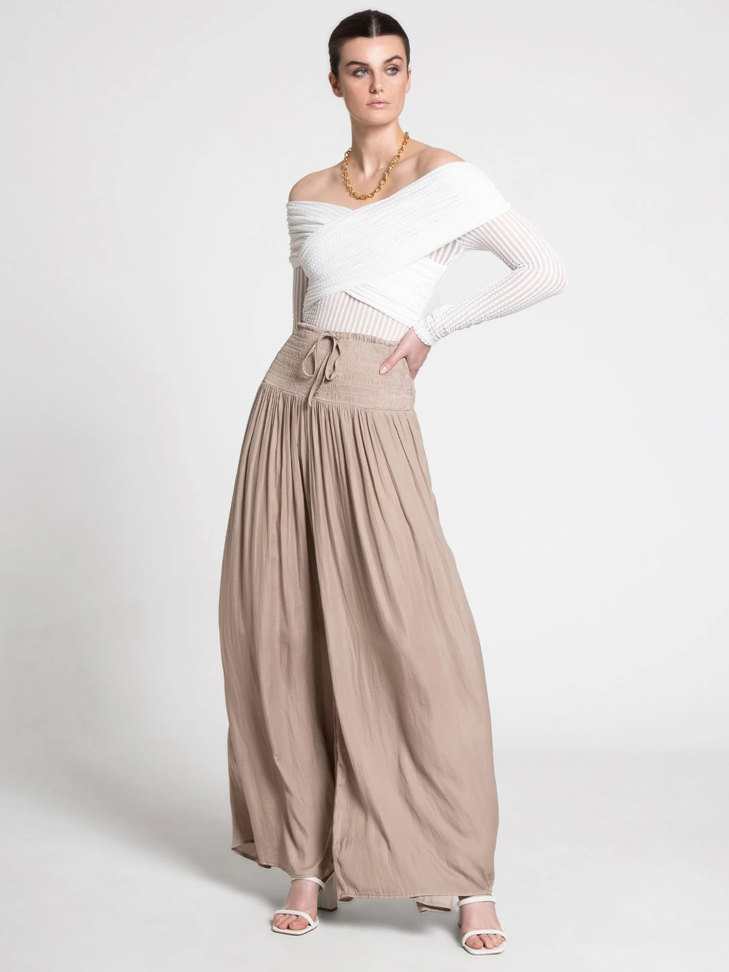 Mustard Seed Smocked Wide-Leg Pant - Brands We Love - Image 9
