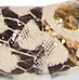 Snake-Print Double-Drop Earring - Image 2