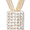 Sparkling Goldtone Y Necklace - Image 3