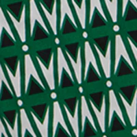 Short Sleeve Geo Print Jumpsuit - Image 4