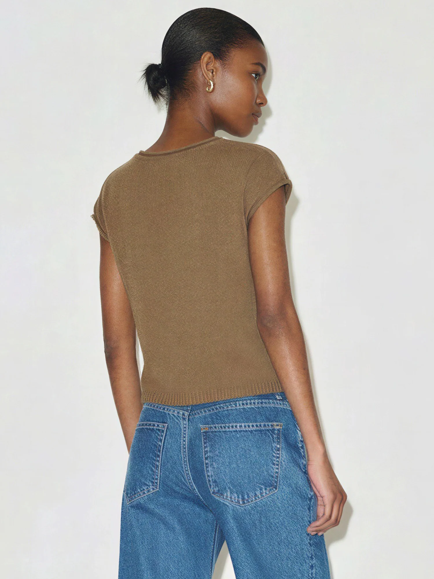 Short Sleeve Knit Top - Image 4